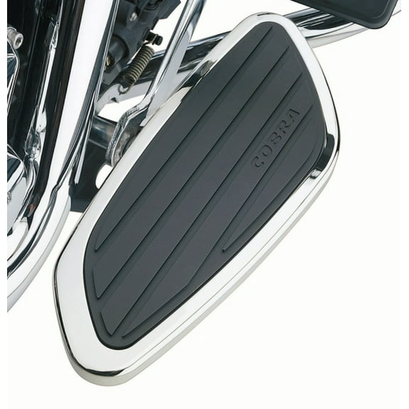 Cobra Swept Front Chrome Floorboards (06-4160)