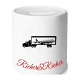 thumbnail image 1 of Camion d'Avion Transport Riche et Riche Boîte d'Épargne Pièce de Monnaie, 1 of 1