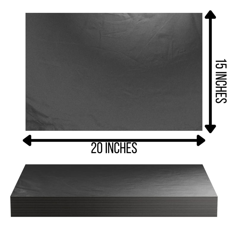 Black Tissue Paper - 15x20