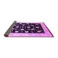 thumbnail image 2 of Ahgly Company Indoor Square Oriental Purple Industrial Area Rugs, 5' Square, 2 of 4