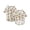 A002- Light Brown, variant on Dog Sweatshirt, Lightweight Animal Print Pet T-Shirt, Orange Extra Small Size 1 Pack, Breathable Casual Daily Wear for Small Dogs Outdoor Walking Indoor Homecoming