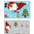 thumbnail image 2 of LSLJS Christmas Wall Stickers, Santa Claus Rudolph Sticker Christmas Shopping Mall Glass Window Decoration, Christmas Decorations, 2 of 2