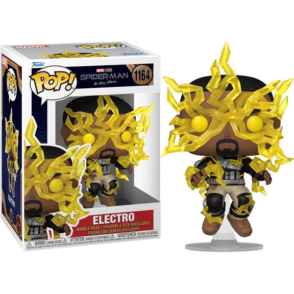 Collectible Funko POP! Marvel: Spider-Man No Way Home - Electro #1164
