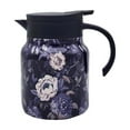 thumbnail image 2 of Vintage Floral Pattern Tea 2025 New Tea Pot Tea Built In Infuser 35 Oz Stainless Steel Floral Pattern Tea Pot Tea With Infuser Long Insulation, 2 of 5