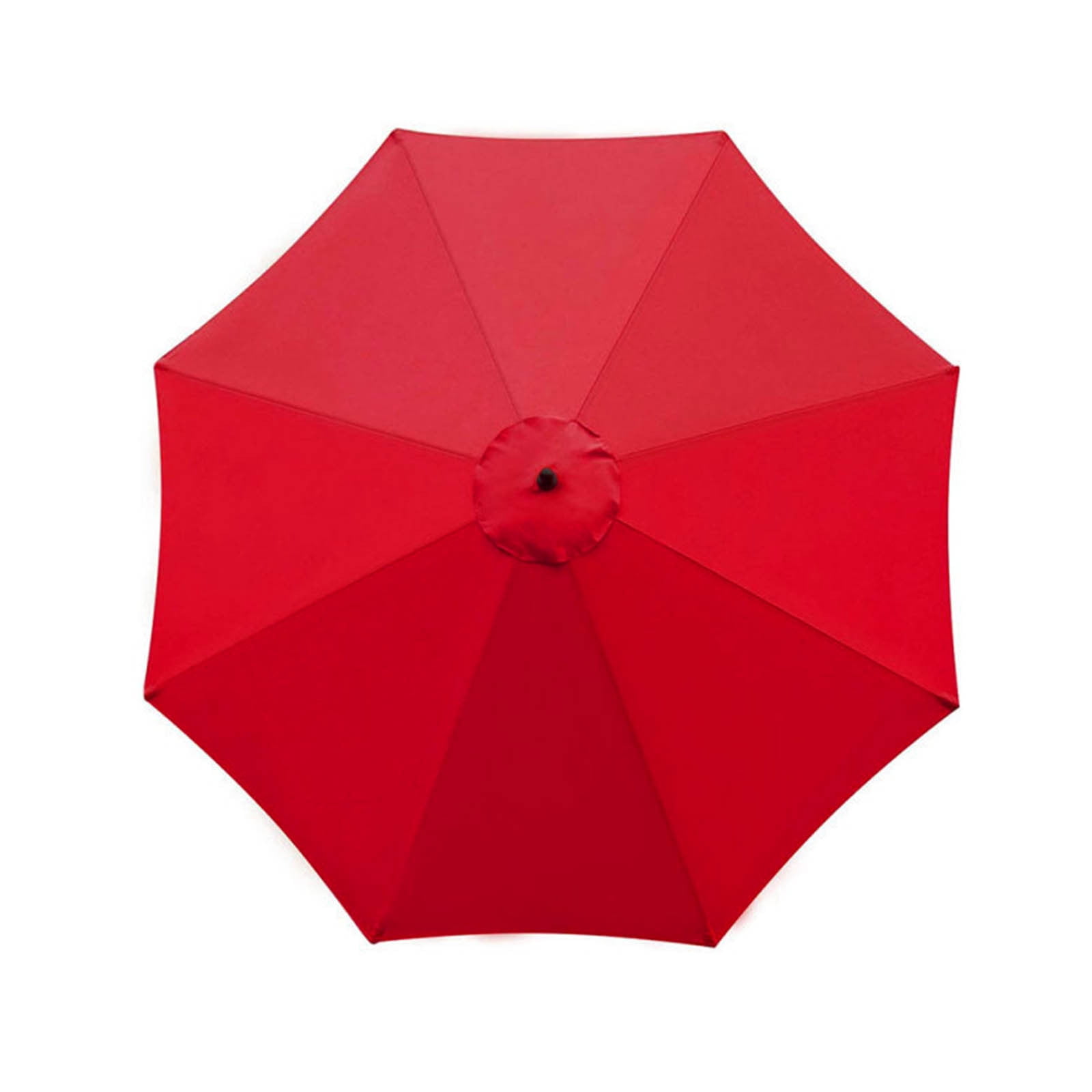 Outdoor Patio Umbrella with NO Push Button Tilt and Crank, Table Umbrellas 8 Sturdy Sun Umbrella Replacement Cloth 118 Inch Diameter With 8 Bones Ribs Waterproof for Pool,Market,Terrace,Beach