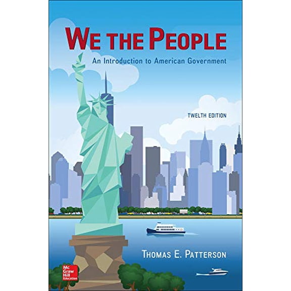 Pre-Owned We The People: An Introduction to American Government, 9781259439186, 1259439186, Paperback, 12 edition