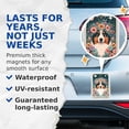 thumbnail image 4 of (2 Pack) The Australian Shepherd Tarot Card Magnets - Aussie Shepherd Lover Magnet - 5" On Longest Side - Premium Magnet - for Cars, Refrigerators, Toolboxes, Lockers- Made in USA - MAG0730, 4 of 7