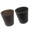 thumbnail image 3 of Recipiente de material cuero PU Negro / , Rubbis, H Contenedor De Desechos De Retro, De , Almacenamiento De Alimentación Animal, Oficina - Café perfecl Cubo de basura, 3 of 7