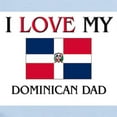 thumbnail image 2 of CafePress - I Love My Dominican Dad Infant Bodysuit - Baby Light Bodysuit, Size Newborn - 24 Months, 2 of 4
