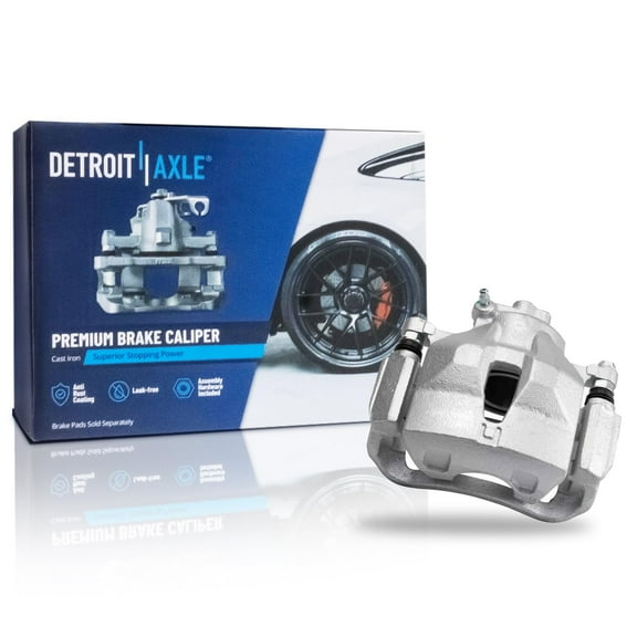 Detroit Axle - Front Left Driver Side Brake Caliper w/Bracket Replacement for 2005 2006 Toyota Camry Sienna Avalon Solara