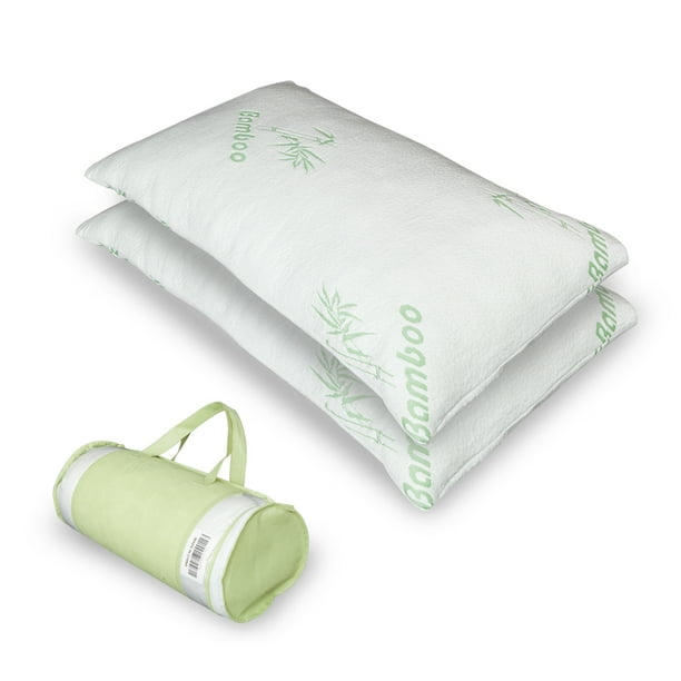 Memory Foam Pillow King Size,Improved Version Hypoallergenic Comfortable Cooling Bamboo Pillow