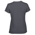 thumbnail image 5 of Gildan Missy Fit Womens X-Small Adult Short Sleeve T-Shirt, Charcoal, 5 of 5