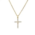 thumbnail image 1 of Collier Croix Plaqué Or 14K pour Femmes - Pendentif Croix - Colliers en Or pour Femmes, 1 of 5