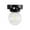 🔥 Black_New#300, variant on Solar Outdoor Wall Lights with Motion Sensor, IP65 Waterproof LED Solar Fence Light for Porch Patio Backyard Garden Pathway, 1 Pack