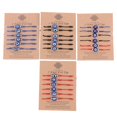 thumbnail image 1 of 6pcs/set  Lucky Evil Eye Bead Bracelet Women Rope String Braided Bangle Jewelry, 1 of 6