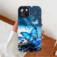 thumbnail image 2 of Fantasy Butterfly Art iPhone Case, Shimmering Blue Moth Design for Women Girls, Compatible with iPhone 11/12/13/14/15/16 (Pro Max/Plus), 2 of 9