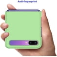 thumbnail image 2 of Galaxy Z Flip Case,Anti-Slip Shock-Proof Anti-Fingersprints Protective Cover Case Designed for Samsung Galaxy Z Flip 2020,Green, 2 of 11