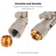 thumbnail image 2 of Tornillo Irfora Adaptador de tornillo de micrófono 3/8 de pulgada Hembra a 5/8 de pulgada Tornillos de tuerca macho roscados para micrófono Abrazadera de soporte de micrófono Paquete de colo Irfora Tornillo, 2 of 4