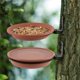 thumbnail image 4 of Comedero para pájaros de 2 piezas, comedero para pájaros para exteriores y Patio, comedero para colibríes con montaje en tronco Rojo Verde, 4 of 5