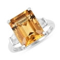thumbnail image 3 of Octagon Citrine Statement Ring, 3 of 11