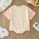 thumbnail image 5 of Gibobby Mamelucos para bebe niño polar Bebé niños niñas manga corta imprime pulóver recién nacido sudadera monos(Rosa, 6-12 Meses), 5 of 5