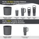 thumbnail image 2 of Funda de silicona para vaso Stanley Quencher H2.0 de 40 oz, 2 of 9
