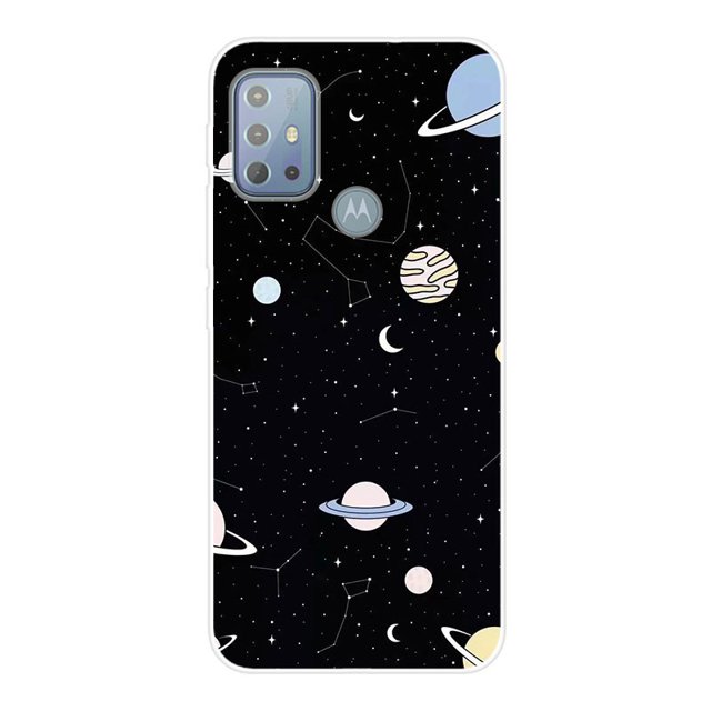 Funda de silicona TPU caso suave para Motorola Moto G20 MotoG20 funda carcasa del teléfono cubierta trasera