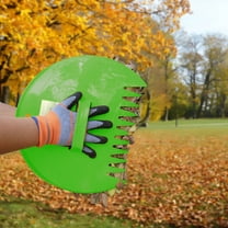 2025New Classic Leaf Scoops -Rakes Of Hand Leaf Rakes,Yellow Collector Leaf Grabbers With Handles For Easy Yard Cleanup - Gathering And Scooping Leaves And Grass