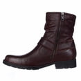 thumbnail image 4 of Womens Born Estonia Cross Strap Ankle Boots - Rust, 4 of 7