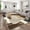 Brown, variant on Shininglove Modern Abstract Area Rugs for Living Room, Non-Slip, Washable, Low Pile, Stain-Resistant Contemporary Indoor Carpet for Bedroom Dining Room Home Office