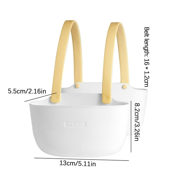 Organizador de almacenamiento para fregadero de cocina, cesta colgante para esponjas y paños de cocina, organizador de grifo de doble capa con diseño de secado rápido, accesorio multifuncional para