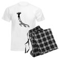 thumbnail image 6 of CafePress - Body Builder Men's Light Pajamas - Men's Light Loose Fit Cotton Pajama Set, 6 of 7