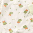 thumbnail image 7 of CAUYDY Baby Bodysuit Long Sleeve Romper Newborn Fall Winter Pajamas Preemie Infant Boys Girls Sleepers Loungewear Sizes 3-6 Months,Light Green, 7 of 7