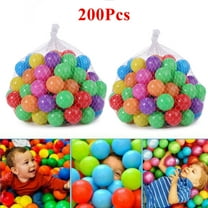 SHANNA Kids Toys Soft Plastic Ball Pit Balls-Toy Balls for Kids, Crush Proof Colorful Balls for Children's Toy, Macaron Ocean Balls 2.15 inch, Pack of 200