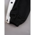 thumbnail image 6 of TiaoBug Kids Boys Sport Pants Sweatpants Jogger Athletic Casual Pants With Pockets Black 3-4, 6 of 7
