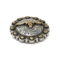 thumbnail image 2 of AJ Tack Longhorn Steer Berry Concho 1", 2 of 3