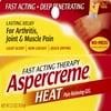 Aspercreme Heat Pain Relieving Gel, 2.5 Ounce
