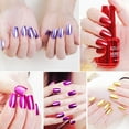 thumbnail image 3 of HEVIRGO 18ml Lasting Solid Color Metallic Mirror Effect Nail Art Polish Varnish Decor, 3 of 10