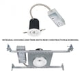 thumbnail image 2 of R2BRD-F930-WT-WAC Lighting-Oculux-9W 45 degree 90CRI LED Round Open Reflector Trim in Functional Style-5.88 Inches Wide by 3.96 Inches High-White, 2 of 3