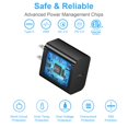 thumbnail image 4 of Cargador Coreykin 3x 20W USB-C con cable de carga rápida de 6 pies, 4 of 7