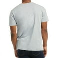 thumbnail image 4 of 2 Pack Men's Cotton T-Shirts Crew Neck Short Sleeve S-3XL Regular Big & Tall Workout Breathable Casual Athletic Sports Running Tee Top Menswear Solid, 4 of 4