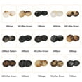 thumbnail image 4 of Uxcell 10pcs Resin Sewing Button, 18mm 5/8-inch 4 Holes Round Buttons for Coat, Men's Suit, Clothes Garment, 2#Black, 4 of 7