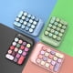 thumbnail image 3 of Teclado numérico inalámbrico 18 teclas Mini Round KeyCap 2.4Ghz Teclado con suministros de tablero de teclas de escritorio receptor para la computadora PC colorida azul Inevent EL023356-03B, 3 of 7