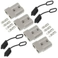 thumbnail image 1 of 50 A Power Plug 50 A 600 V Cable Winch Tow Bar, Quick Connect Battery Connector, Quick Connect, Plug with Dust Protection Caps for Car, Motorhome, Caravan, 1 of 5