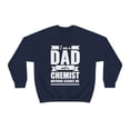 thumbnail image 2 of Dad Chemist Nothing Scares me Papa Father's Day Unisex Sweatshirt S-2XL, 2 of 5