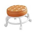 thumbnail image 2 of Paburas de rodillos giratorios de 360 ​​ degree Reladores giratorios universales de bajo ruido fácil para mover el asiento del heces de cambio de calzado naranja, 2 of 8