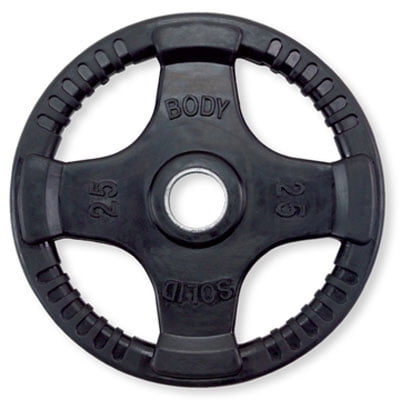 25 Lb. Rubber Grip Olympic Weight Plate