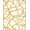 Gold, Pattern 3, variant on ODIKA 4' x 6' Machine Washable Non-Slip Area Rug, Abstract Squiggle High Traffic Rug, Gold, 401449