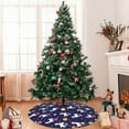 thumbnail image 7 of Picia Lama in Space Print Christmas Tree Skirt , Christmas Tree Skirt Ornaments for Merry Christmas Holiday Party Decorations Indoor Outdoor-48", 7 of 7