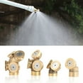 thumbnail image 3 of Gold Adjustable Brass Spray Misting Nozzle Garden Sprinklers Irrigation Garden Watering Tools And Accessories, 3 of 9